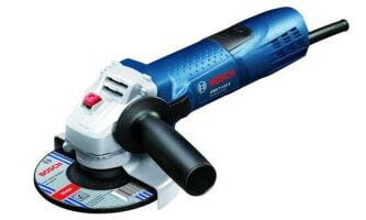 Bosch Professional GWS 7-115 E - Amoladora angular (720 W, 2800 – 11000 rpm, Ø 115 mm, vel. regulable, en caja) [Clase de eficiencia energética A+]