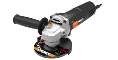 WORX WX717 Amoladora angular de 750 W 11000 revoluciones por minuto Diámetro de disco de 115 mm Mayor comodidad de uso gracias al mango adicional Duradera y resistente Cuerpo estrecho